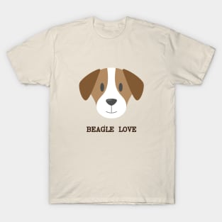 Cute Beagle Puppy Love T-Shirt